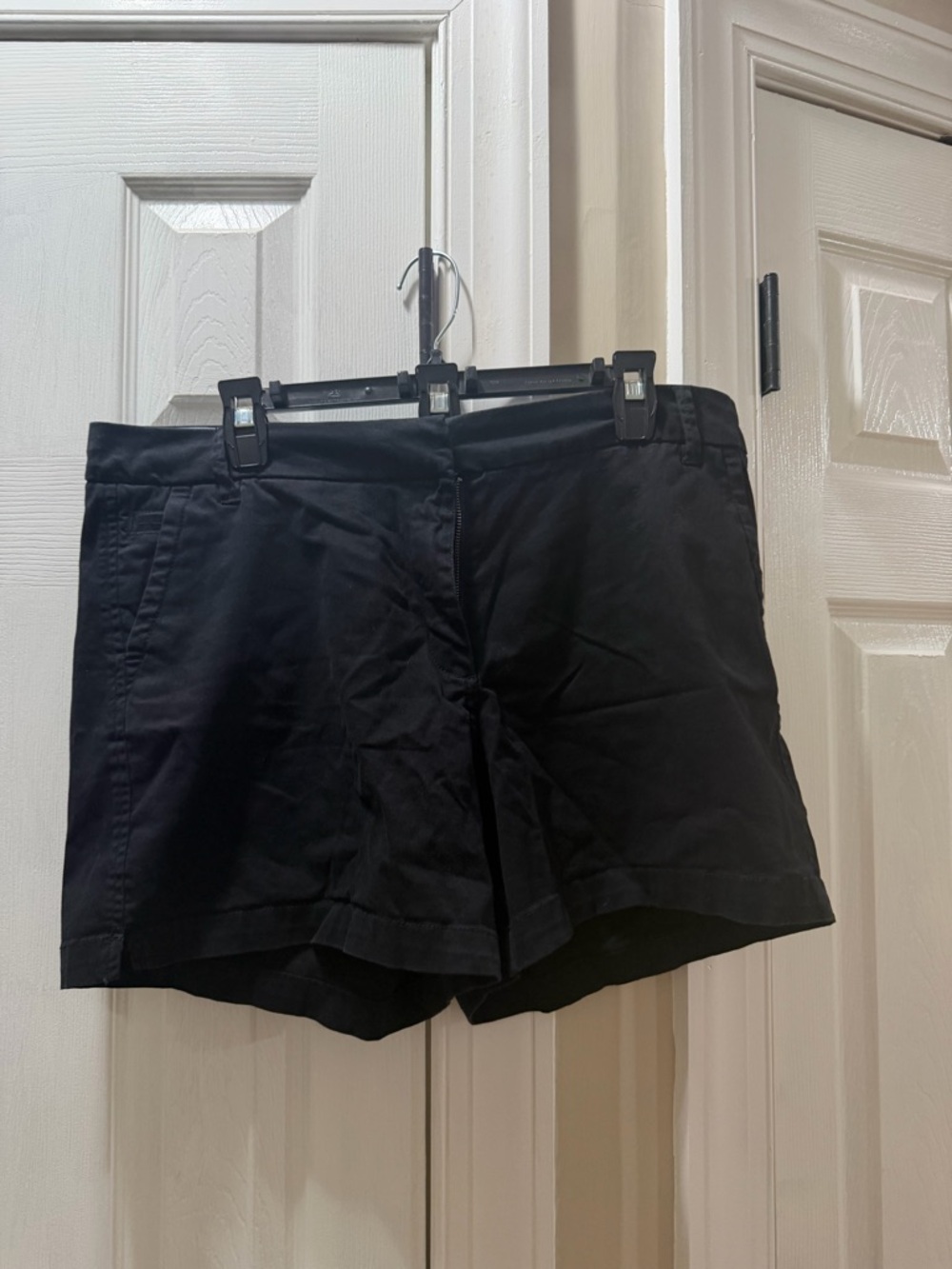 crown & ivy Black Women's Casual Bermuda Shorts